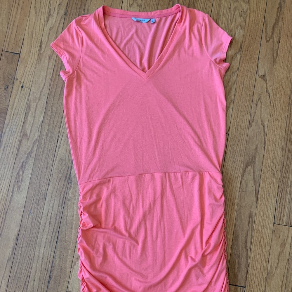 Athleta rouched T-shirt dress